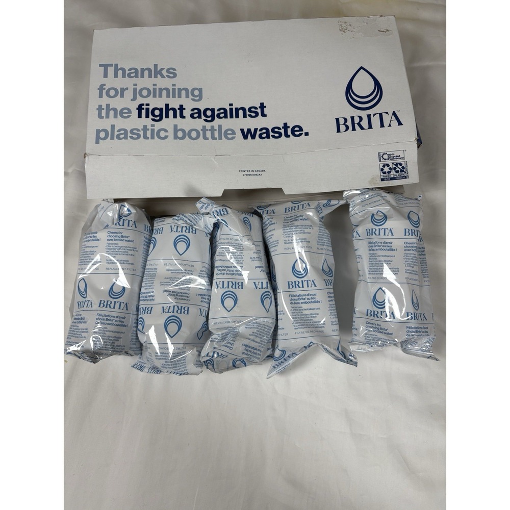 Brita Standard Replacement Water Filters 5-Pack New Open Box Sealed